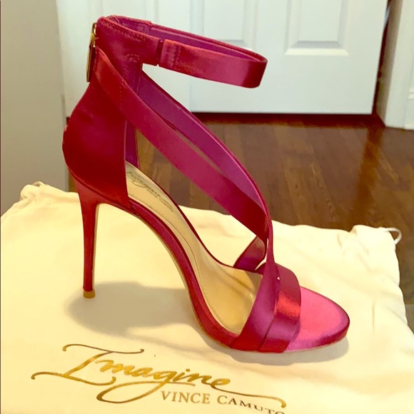 Vince Camuto Magenta Heels - Picture 1 of 3